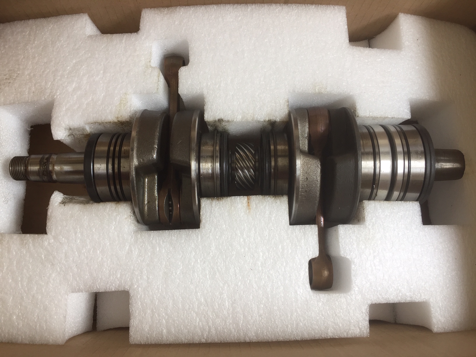 ROTAX 582 ASSEMBLED CRANKSHAFT, CONRODS, BEARINGS AND SEALS afors